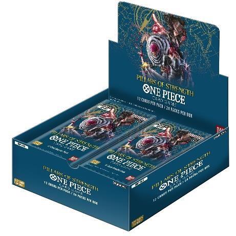 One Piece Card Game Pillars of Strength (OP-03) Booster Display